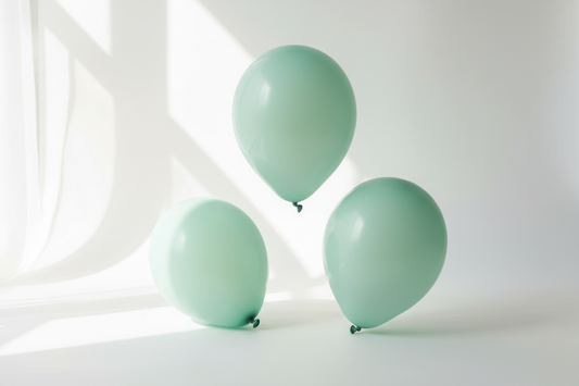 Mint Green Balloons - Premium Product Photo