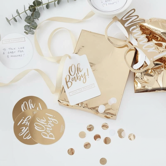 Pass the Present Game French Country Setup