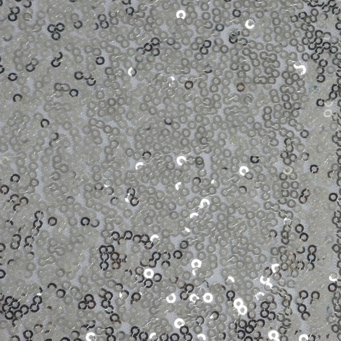 Silver Sequin Table Runner - Disco Party