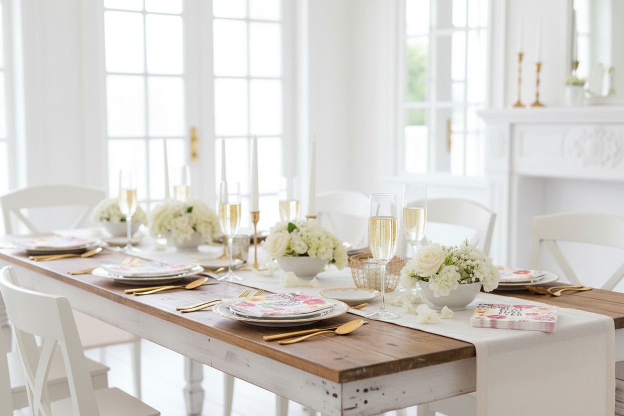 Wedding reception lifestyle shot