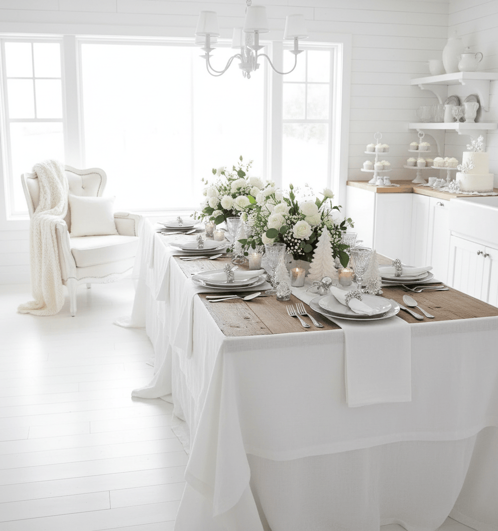 Winter wonderland baby shower