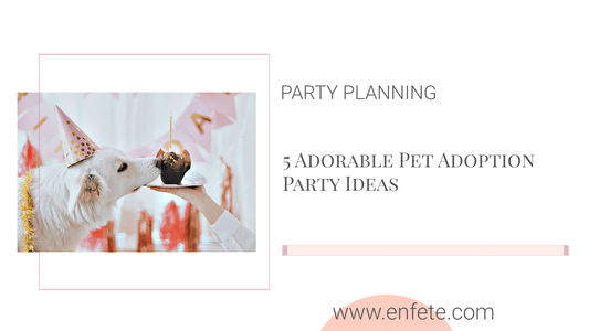 Image depicts a joyous gathering of pets surrounded by festive decorations and balloons. Ideal for s