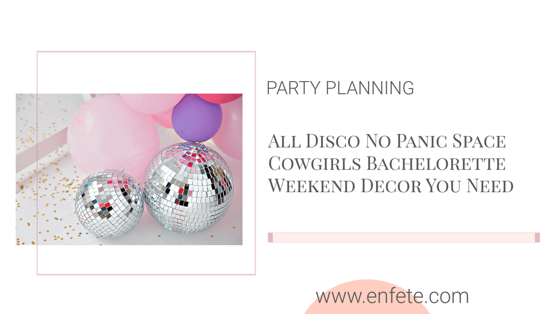 It's time to take your bachelorette party to new heights with a fun and daring "All Disco No Panic S