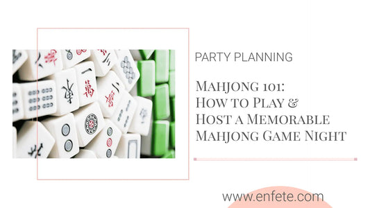Mahjong Game Night How to play and how to entertain