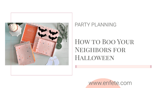 What is "Getting Booed"? A Fun Neighborhood Halloween Activity + How to Use Our EnFete Halloween Boo Kit! Halloween isn't just for costumes and candy—it’s also about spreading a little spook-tacular fun in your neighborhood!