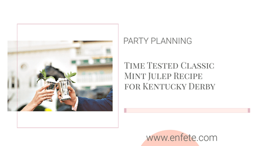 Time Tested CLassic Mint Julep Recipe for Kentucky Derby 2023.