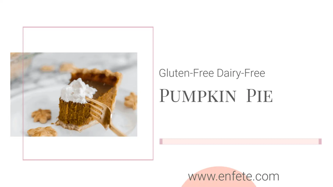 Gluten free dairy free pumpkin pie header