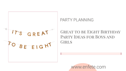 Turning eight is a milestone worth celebrating! It's an age filled with curiosity, energy, and the j