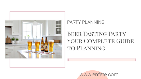 How to Host a Beer Tasting Party - guide with seasonal suggestions