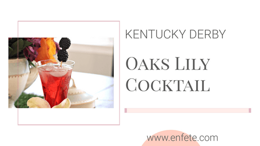 Oaks Lily Kentucky Derby Cocktails