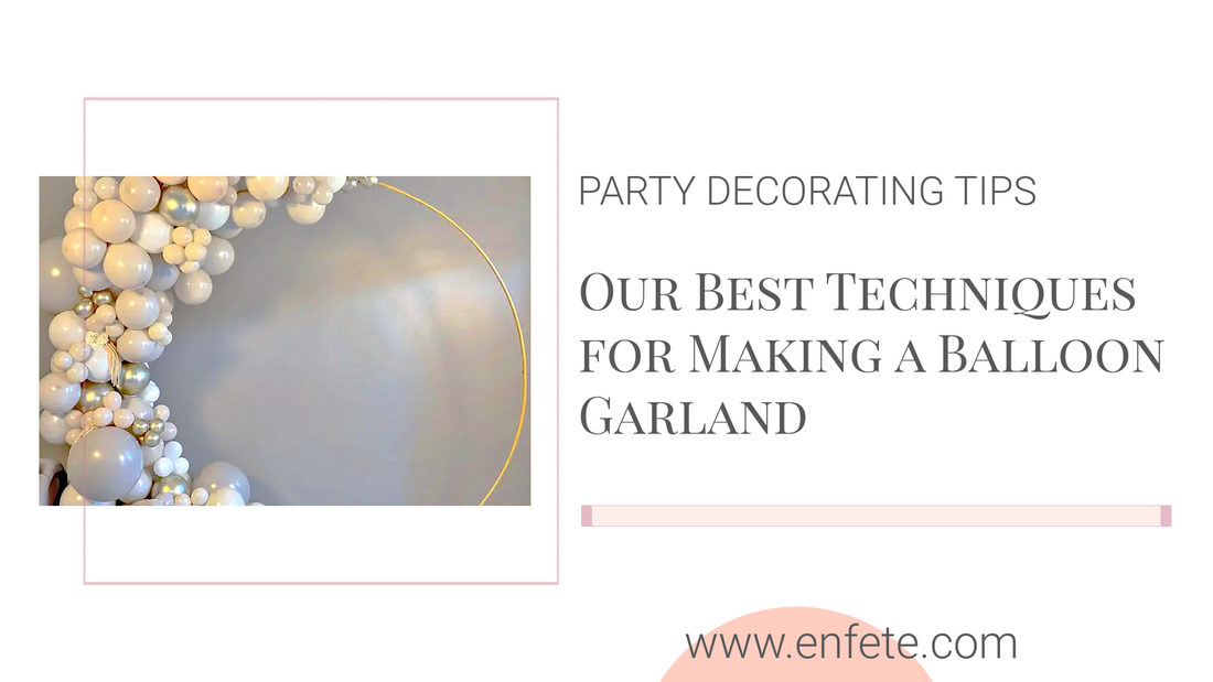 Using a balloon pump is our secret weapon when it comes to creating stunning balloon garlands. Ballo