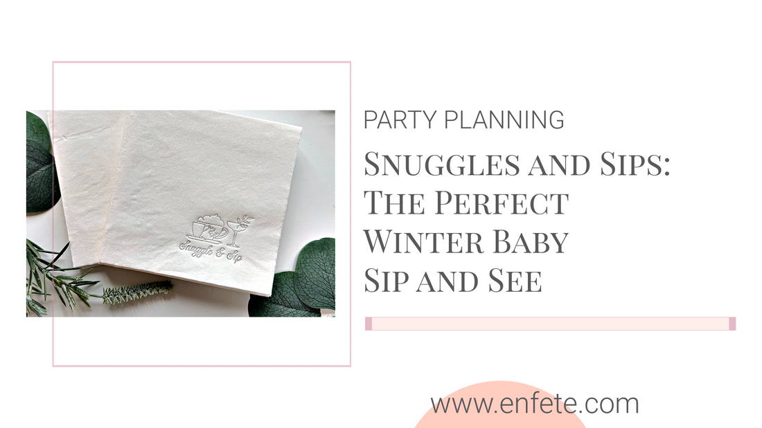 Snuggles and Sips: The Perfect Winter Baby Sip and See