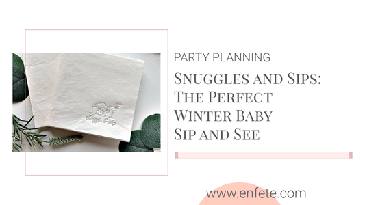 Snuggles and Sips: The Perfect Winter Baby Sip and See