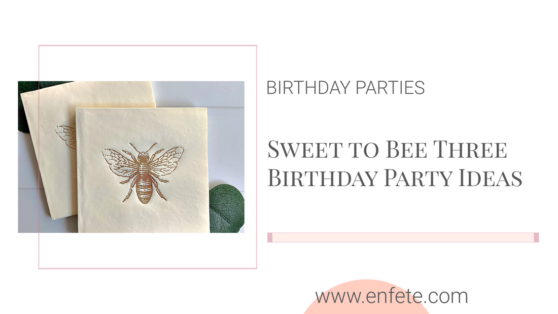 Sweet to Bee Three Birthday Party Ideas