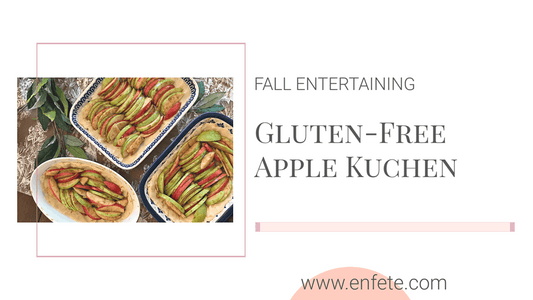 Gluten-Free Apple Kuchen for Oktoberfest – German Apple Cake | EnFete Party