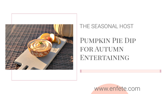Gluten Free Pumpkin Pie Dip with Apples for Fall Entertaining and hosting a little pumpkin baby shower