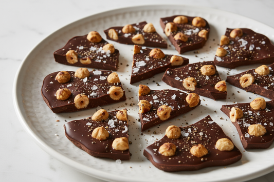 Salt and Pepper Hazelnut Bark - Vintage Ralph Lauren Christmas Ideas