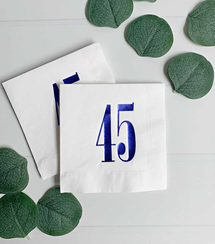 Celebrate 45 years of life with our 45th Birthday Party Supplies Collection, a selection of decorations and accessories designed to make the 45th birthday celebration truly remarkable. Whether you're planning an elegant affair or a casual gathering, our c
