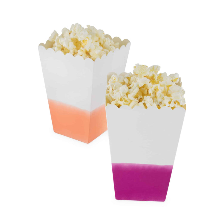 Popcorn Boxes for a Circus Party