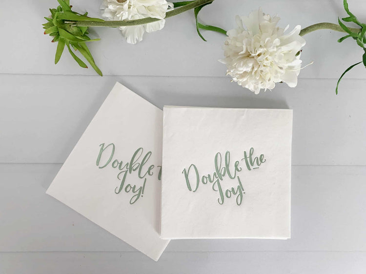 Double the Joy - Twins Baby Shower