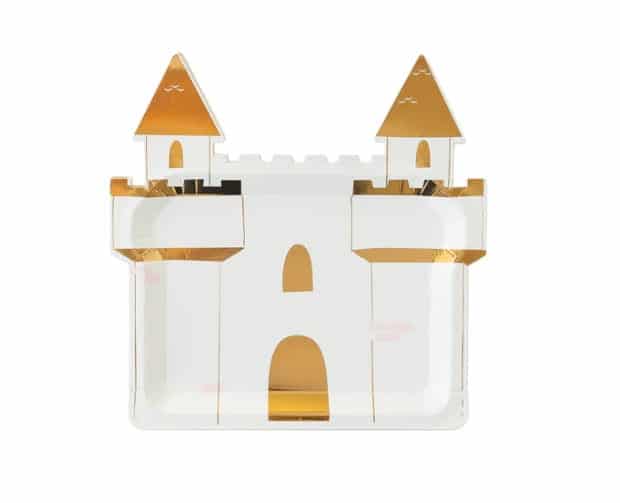 Princess Party Castle Plates