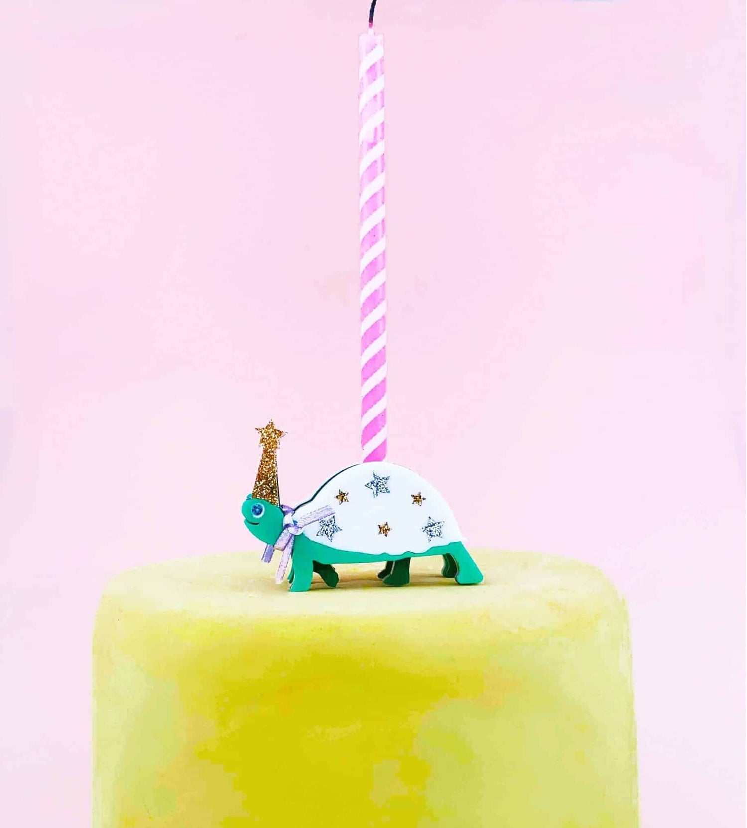 But we don't stop at just candles - we also offer a variety of candle holders and accessories to make your celebration even more special. Our animal-shaped candle holders are perfect for a jungle-themed party, while our elegant rose gold candle holders ar