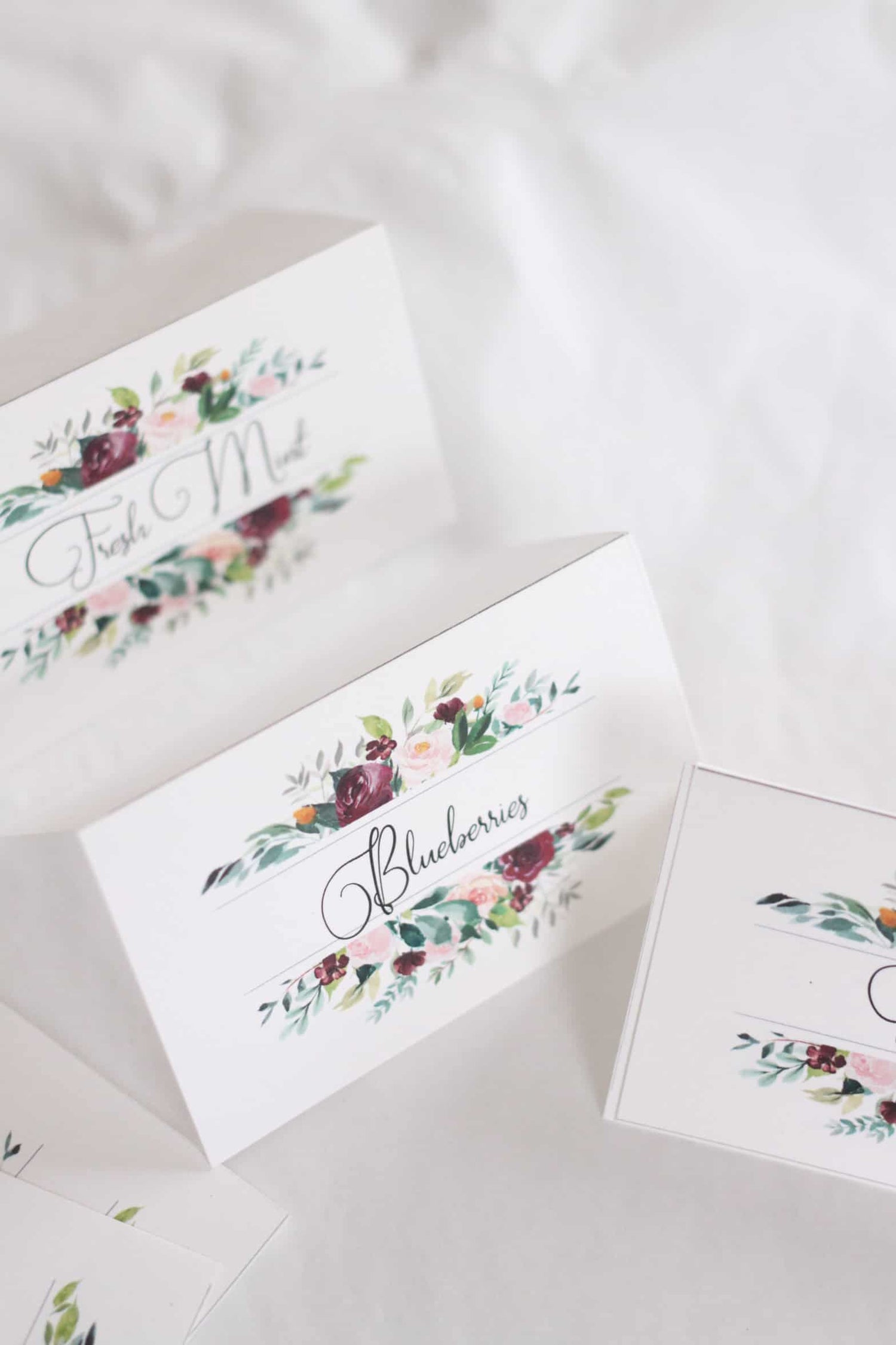 Mimosa Bar Fruit Tags