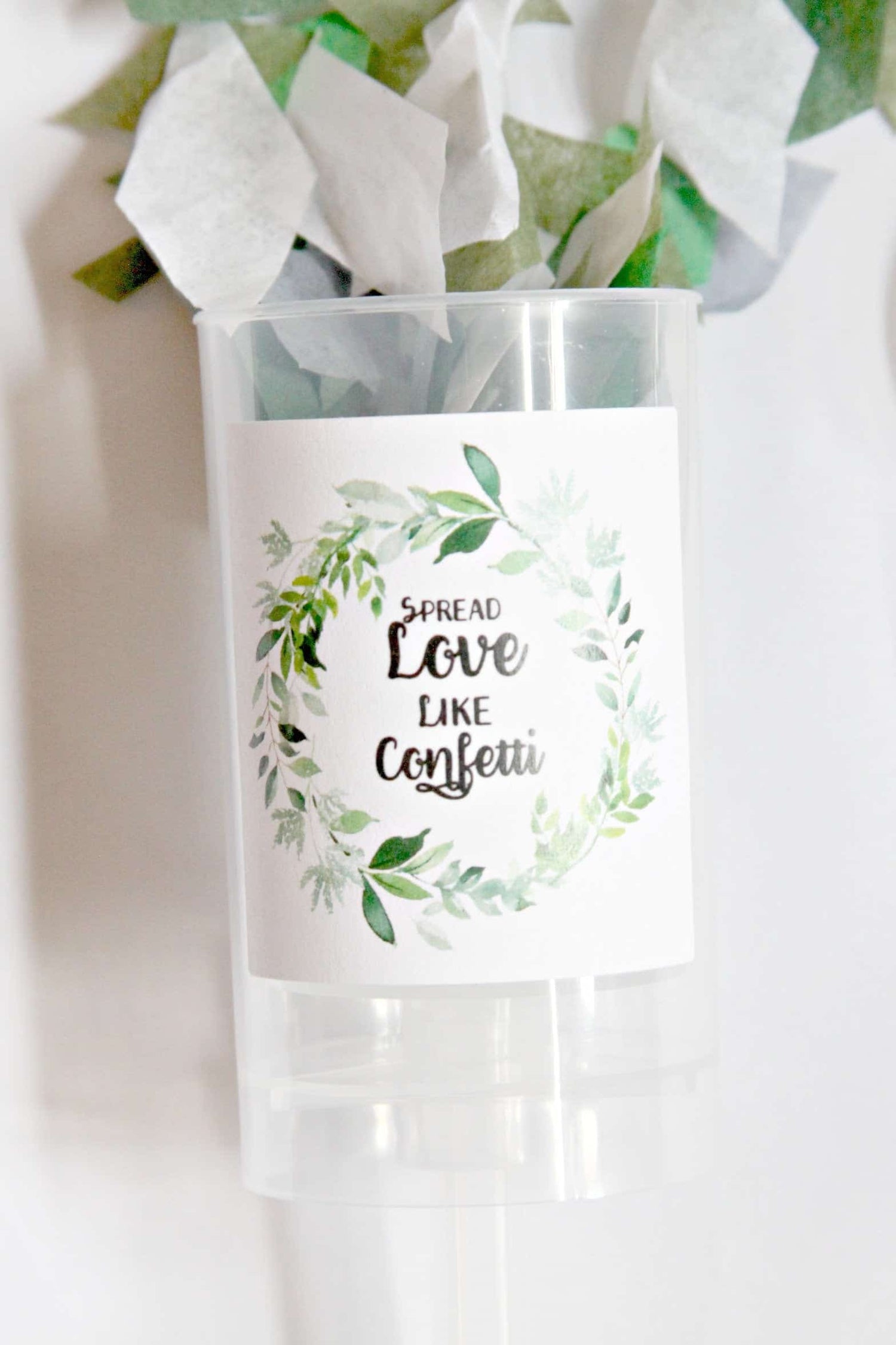 Wedding Confetti Popper