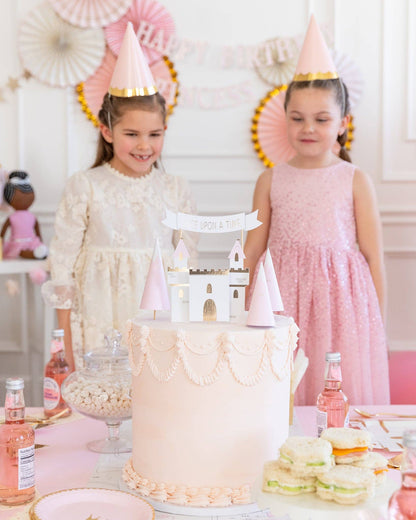 Princess Castle Cake Topper Set