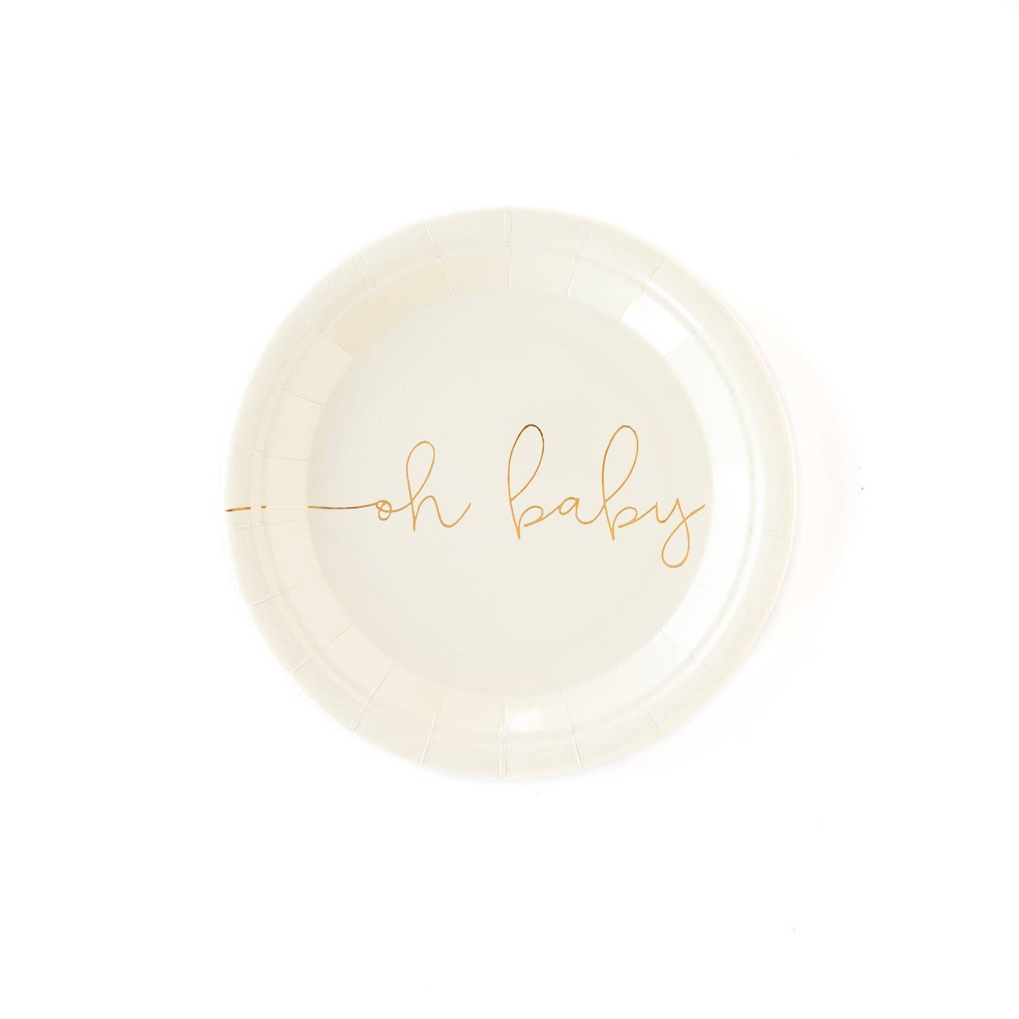 Oh Baby Cake Plates - 7 inch