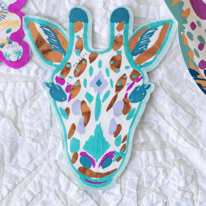 Giraffe Safari Party Napkins