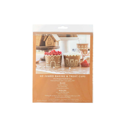 Jumbo Gingerbread Baking and Charcuterie Cups