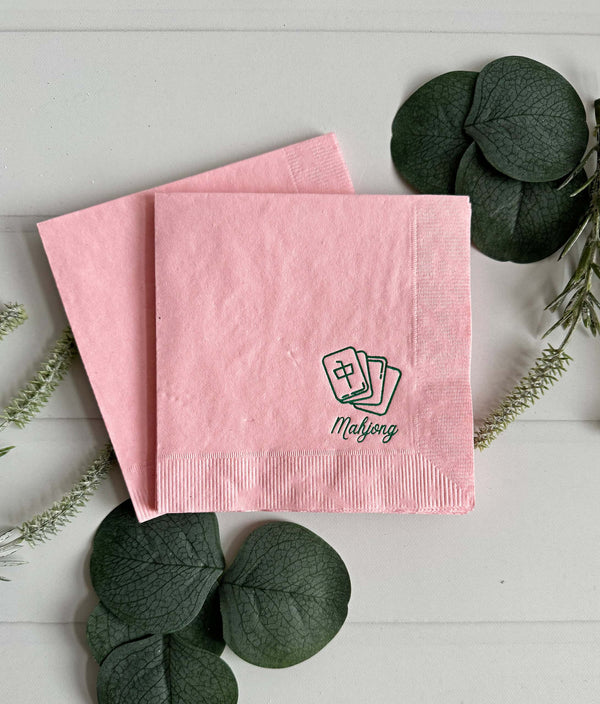Game Night Party Supplies - our Mahjong tile napkins are fun and functional - Perfect for Fun-Filled Gatherings Make your game nights unforgettable with our Game Night party supplies, designed to bring excitement and style to your gatherings. Whether you're hosting a family board game marathon, a casual card game evening, or a lively trivia night, our curated collection of decorations and essentials will set the scene for a memorable event. From themed tableware and eye-catching banners to coordinating napk