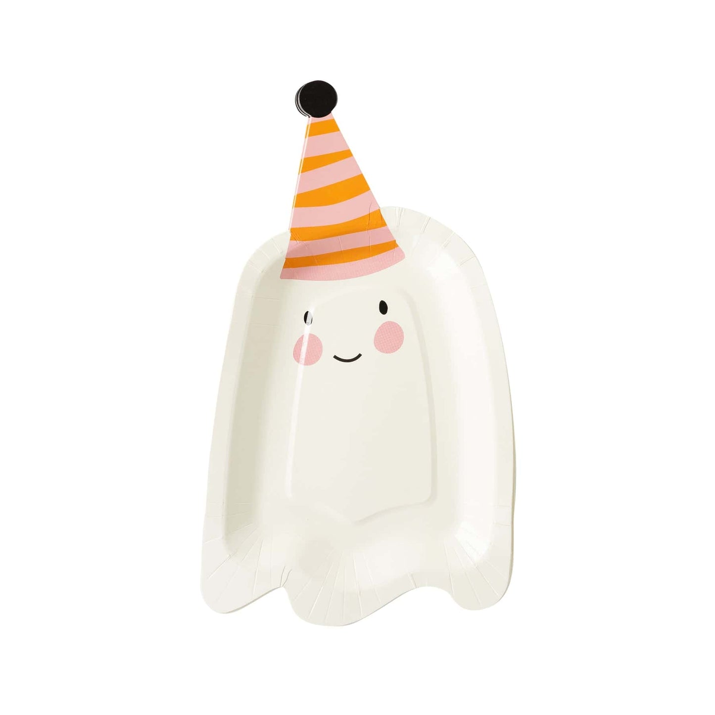 Cute Ghost Shaped Paper Plate