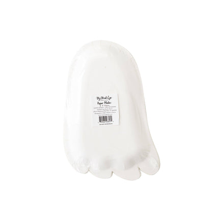 Sunny Ghost Shaped Paper Plate