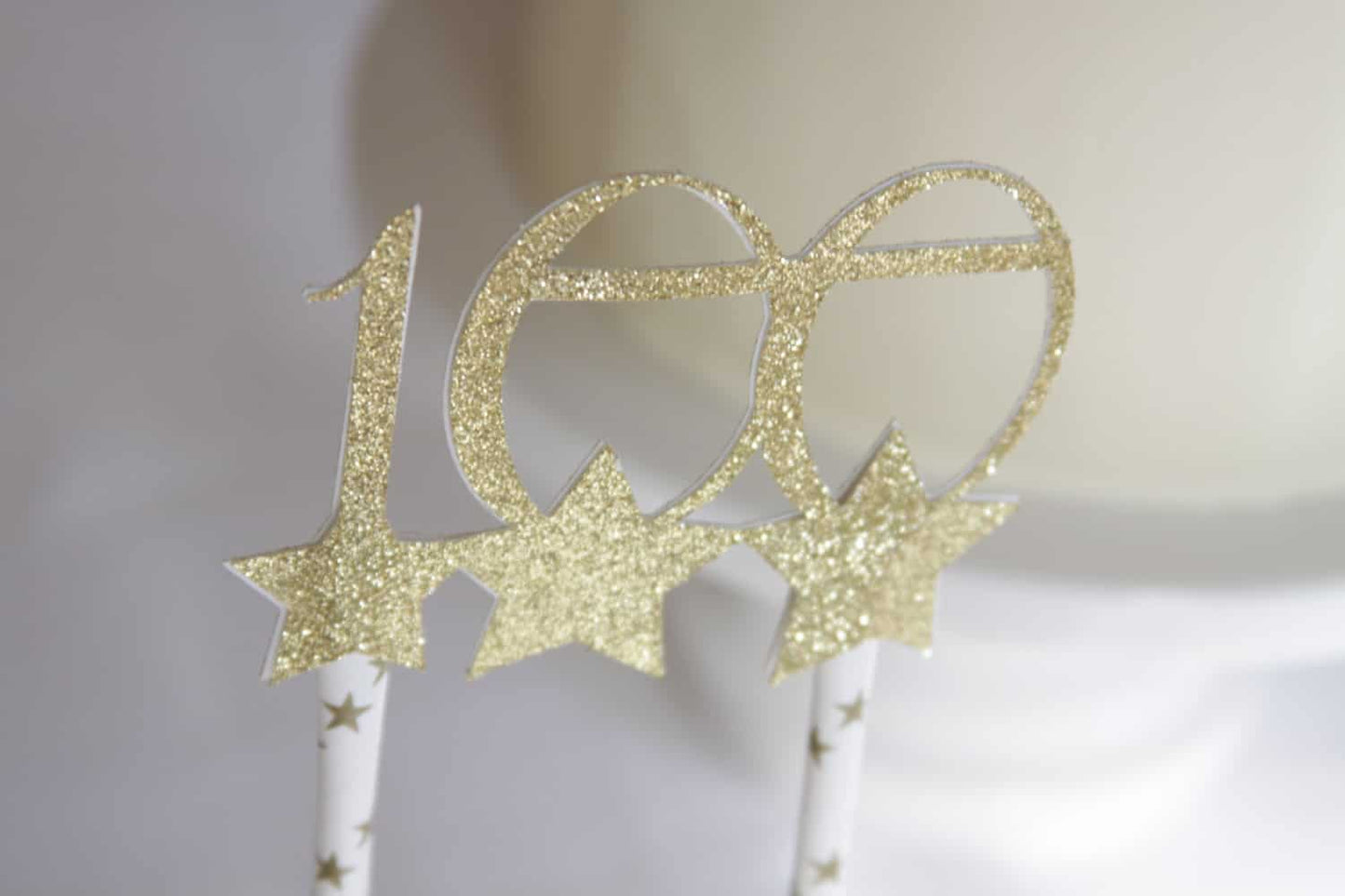 100th Birthday Cake Topper