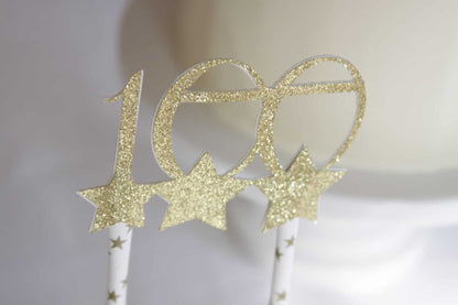100th Birthday Cake Topper