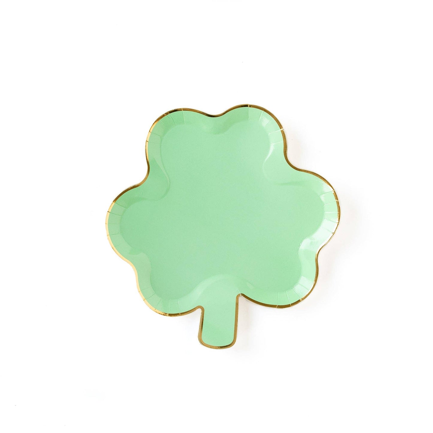 Shamrock Dessert Plates