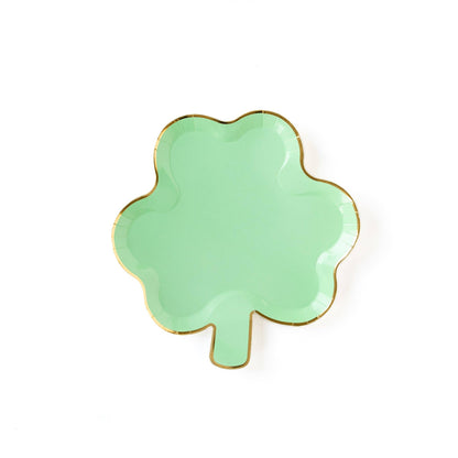 Shamrock Dessert Plates