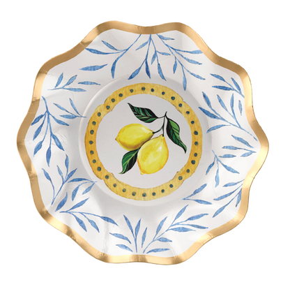 Lemon Dessert and Appetizer Bowls