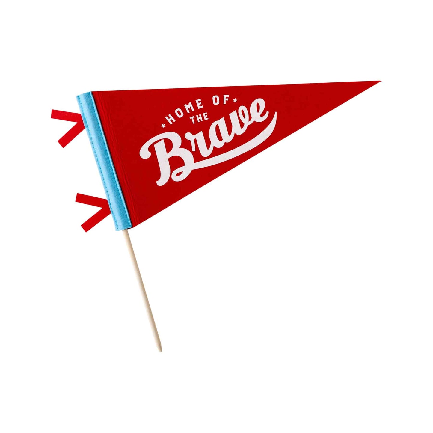 Home of the Brave Felt Pennant Banner