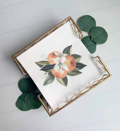 Arch Gold Leaf Luncheon Napkin Caddy