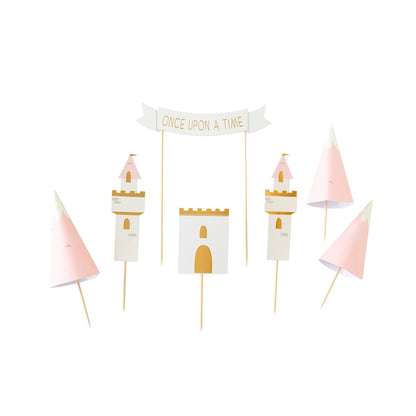Princess Castle Cake Topper Set
