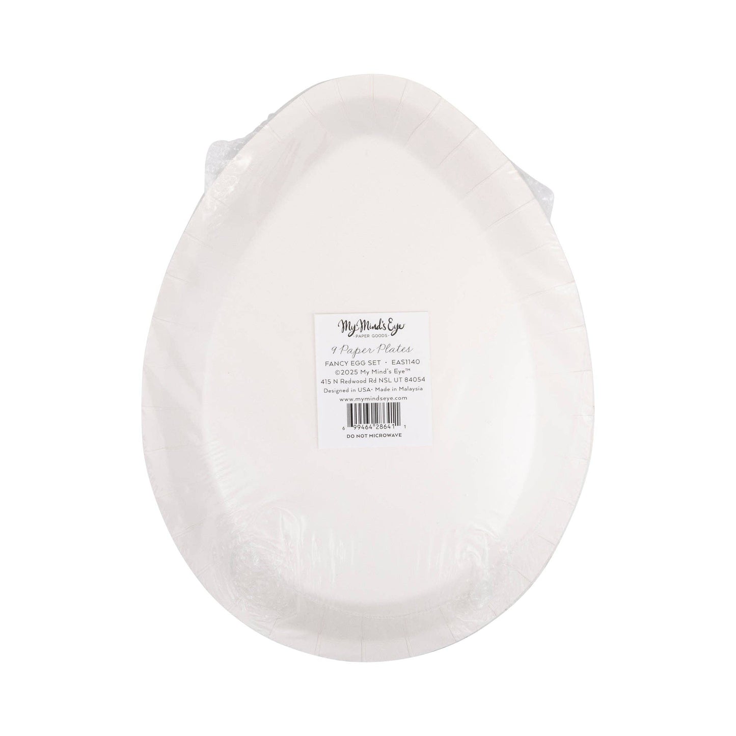 Pastel and Gold Easter Egg Plates