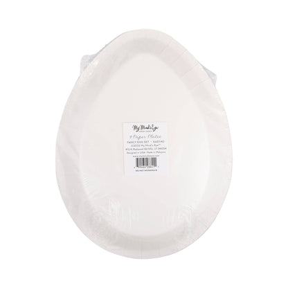 Pastel and Gold Easter Egg Plates