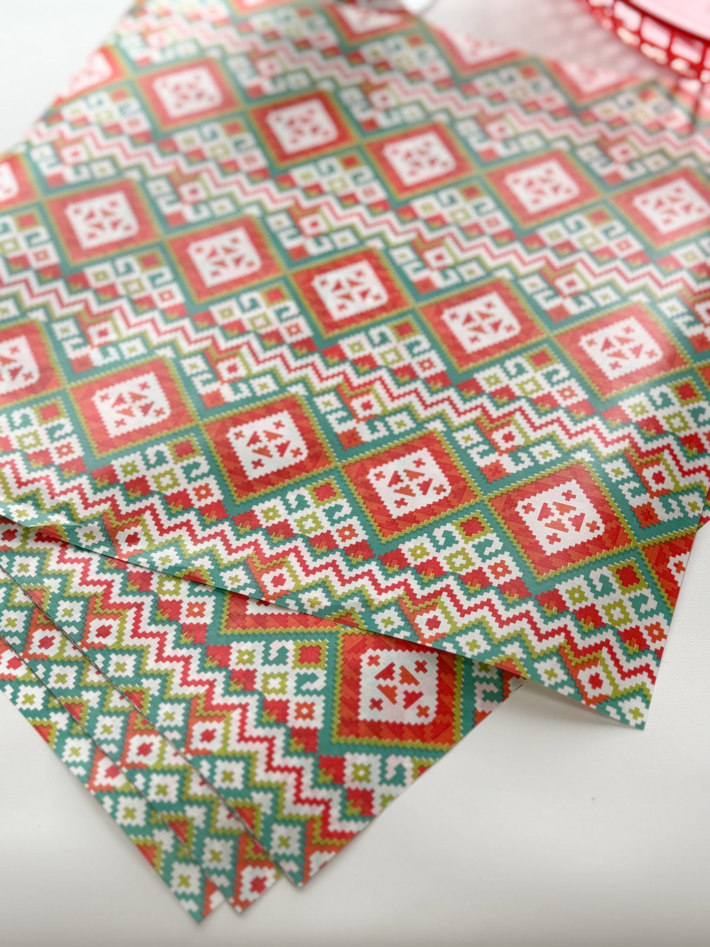 Grub Paper Fiesta Pattern - Taco Bar Cinco de Mayo Final Fiesta Party Food Tray Liners