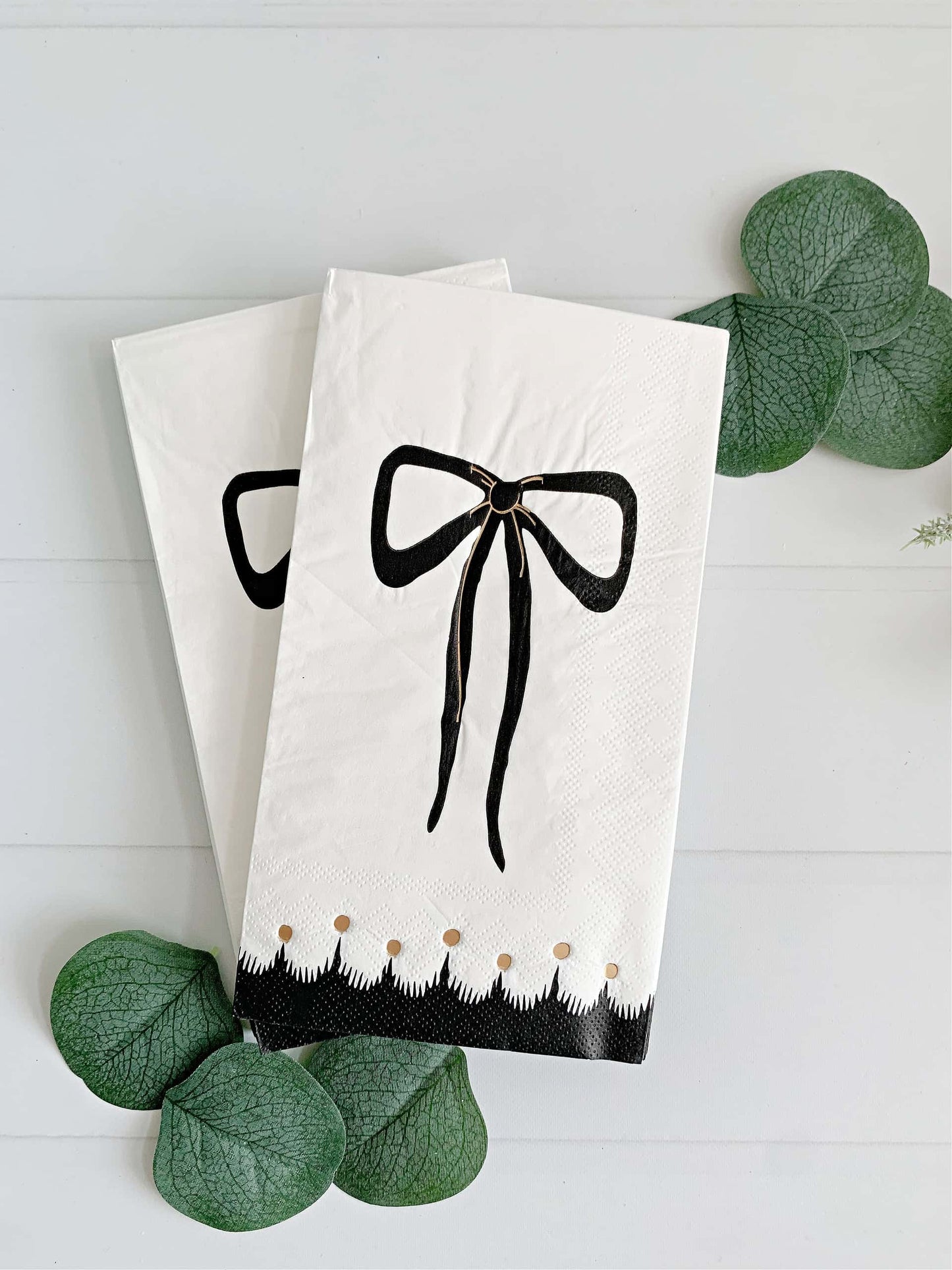 Elegant Halloween Dinner Napkins or Guest Towels