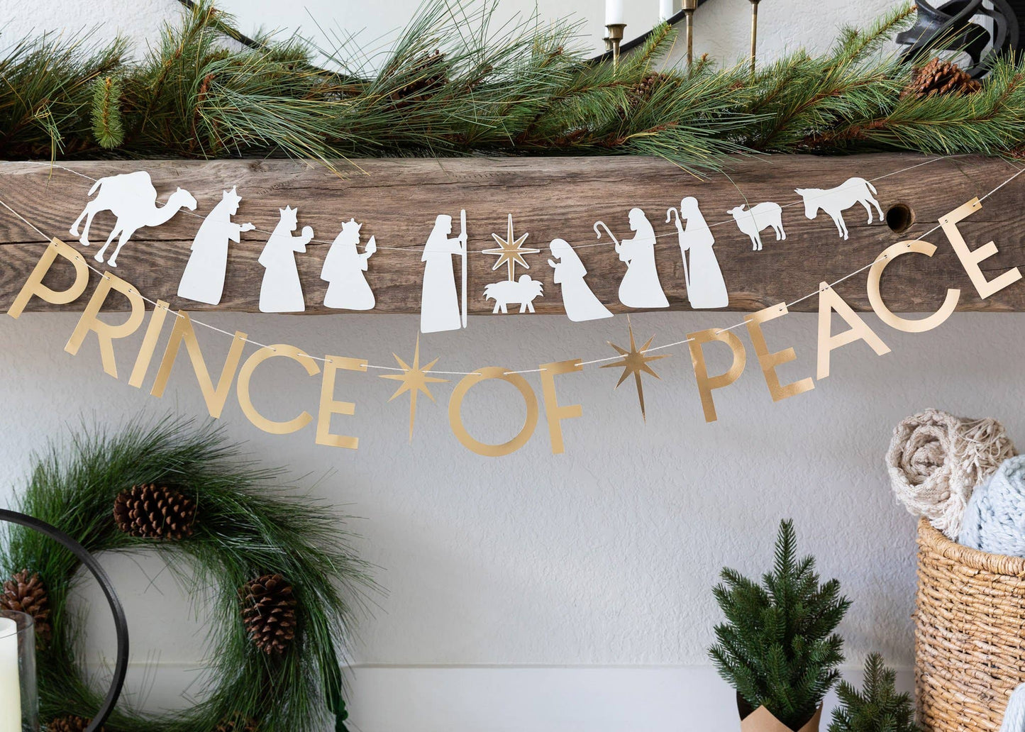 Nativity Garland
