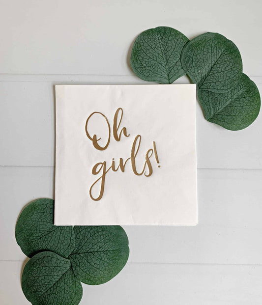 Oh Girls! Cocktail Napkins