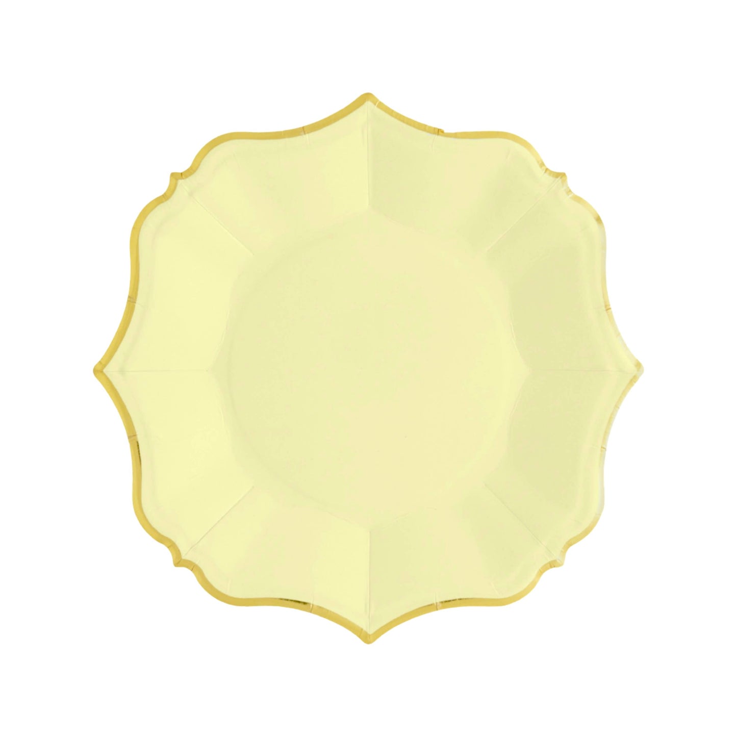 Canary Yellow Dessert  Plates
